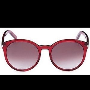 Red Saint Laurent Sunglasses Authentic